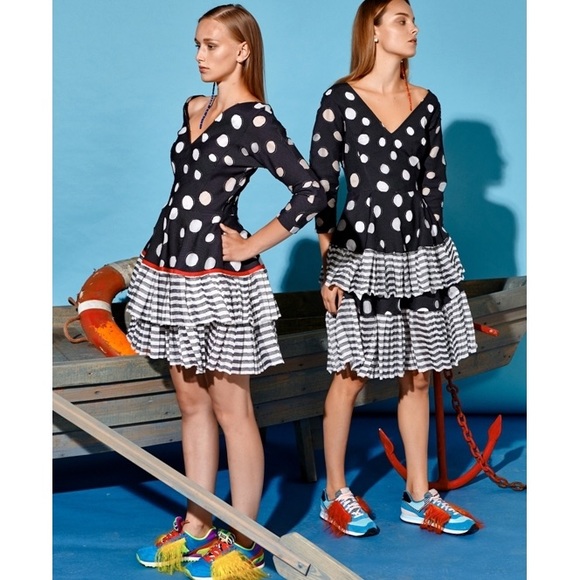 NEW Polka dot ruffles dress - Picture 4 of 4